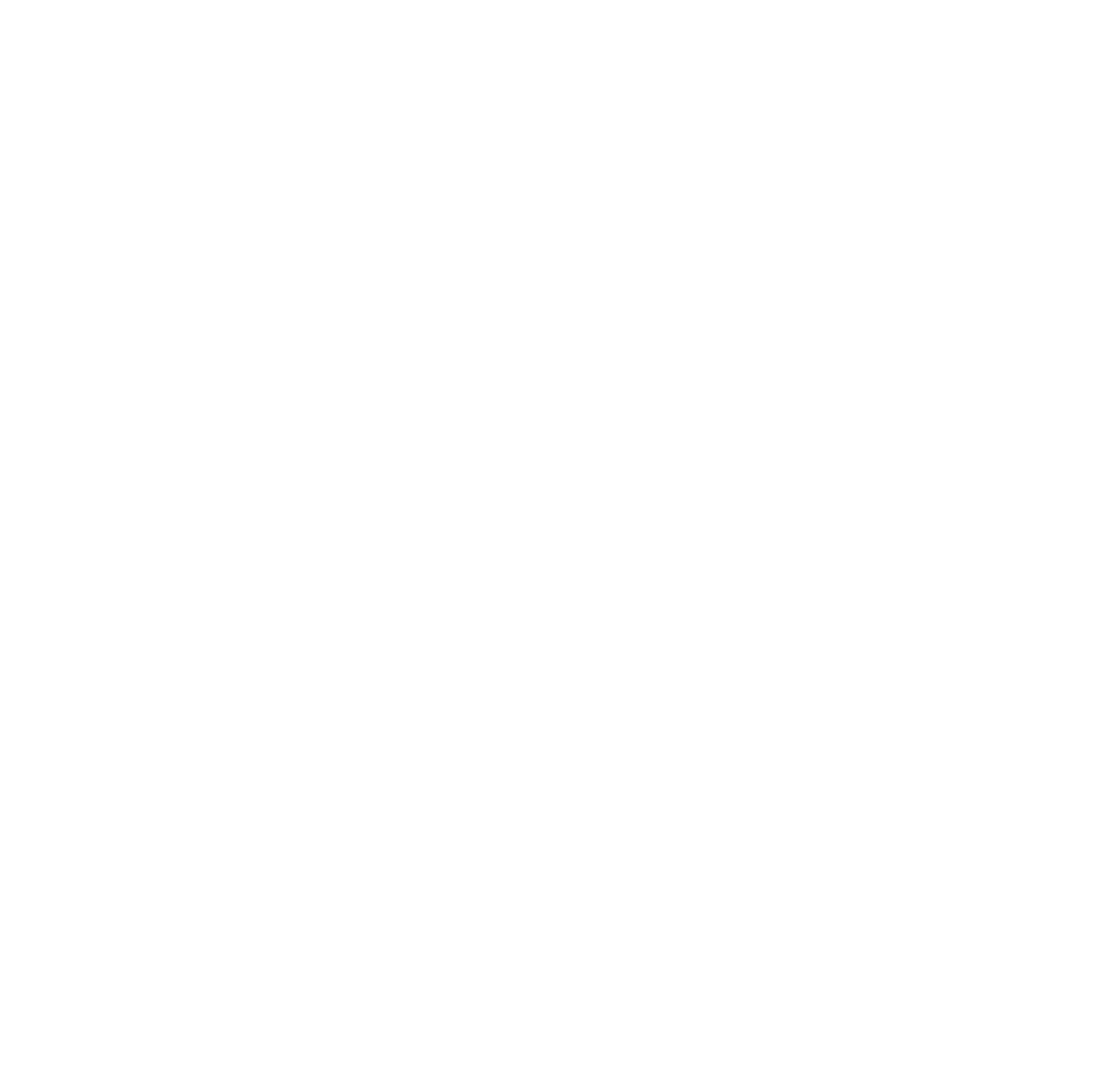 White cooling and heating icon